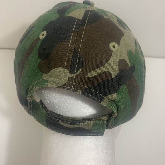 Blachford Camo Logo Hat The Authentic T-Shirt Company Hat - Picture 6 of 9